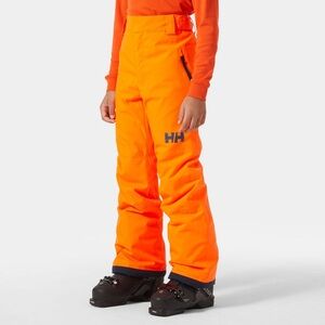 ❄️⛷️ Helly Hansen Kids Legendary Ski Pant Sz 12 Hunter Orange w Recco Safety